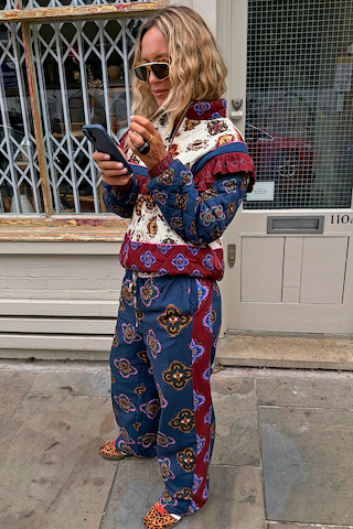 Model is 5ft5” and is UK size 8, wearing UK size 10