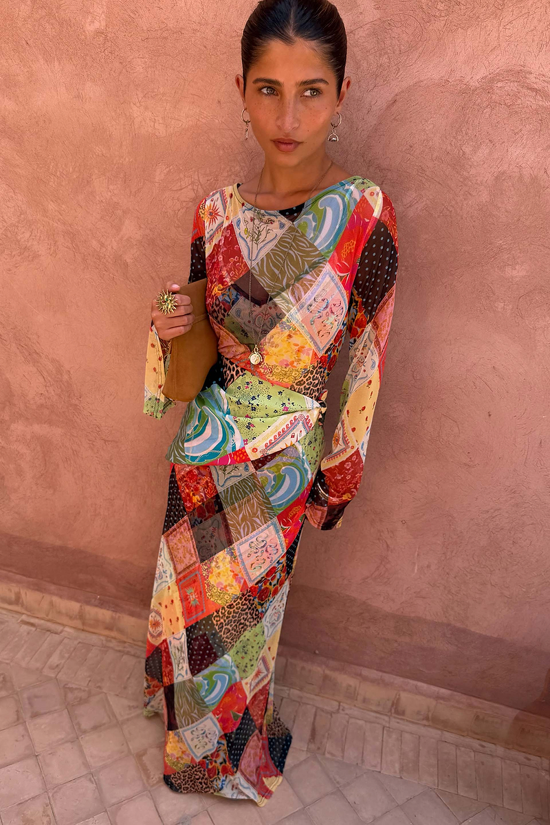 Model is 5ft4” and is a UK size 6, wearing a UK size 10