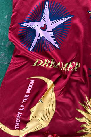 Burgundy Mystical Bandana