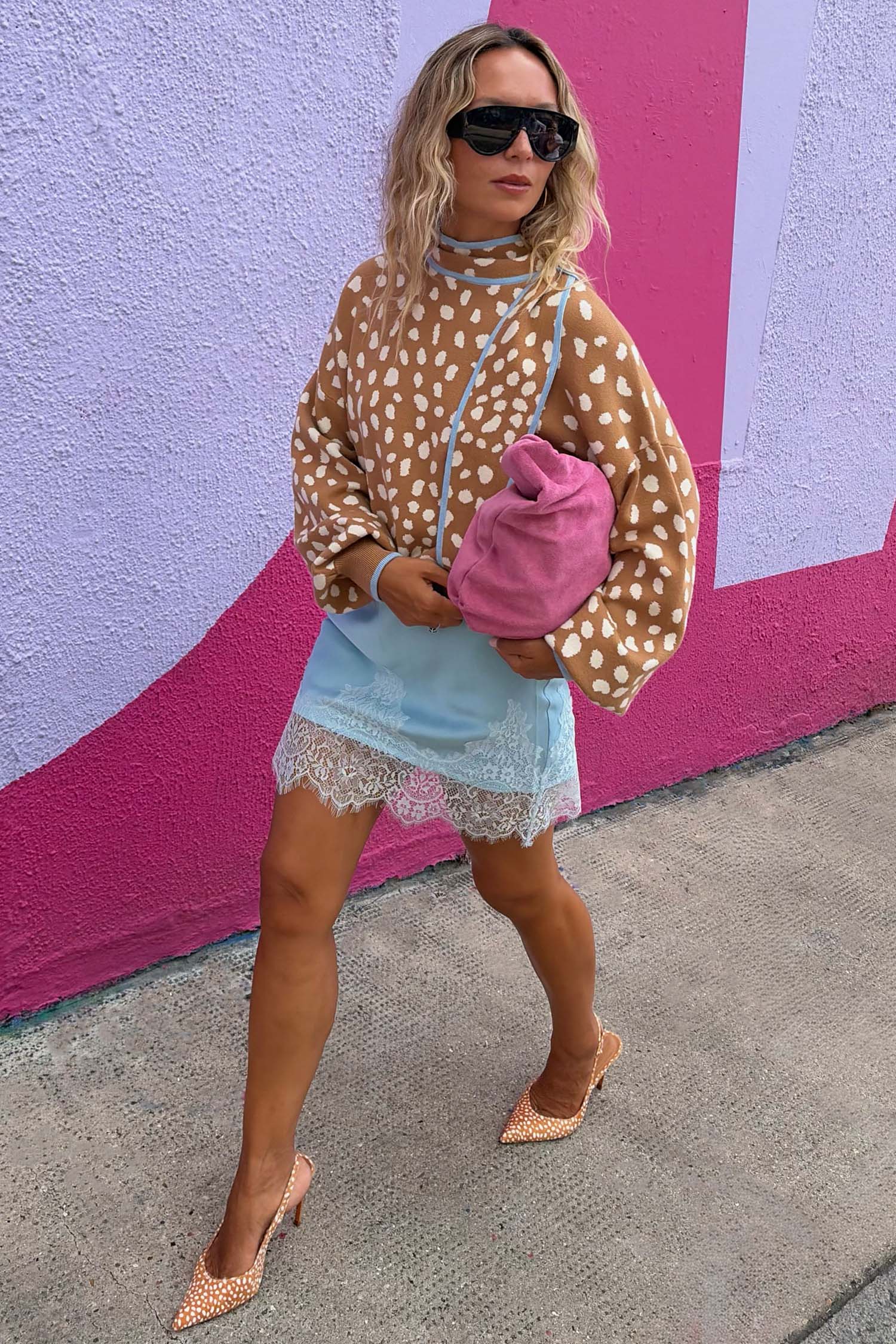 Model is 5ft5” and wears UK size 10/ US 6