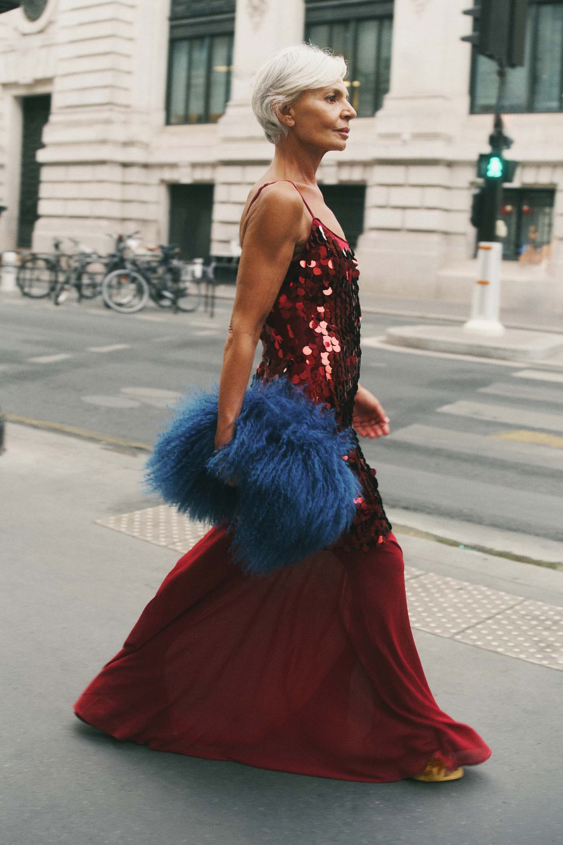 Burgundy Sequin Dress