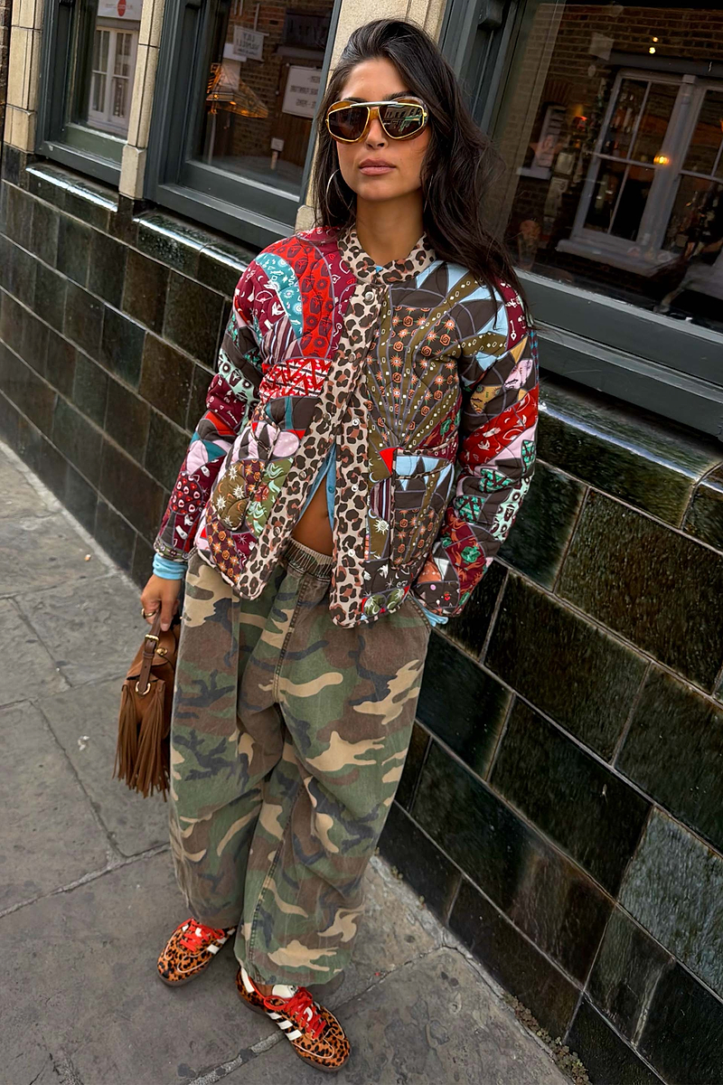 Reversible Casablanca Quilted Jacket