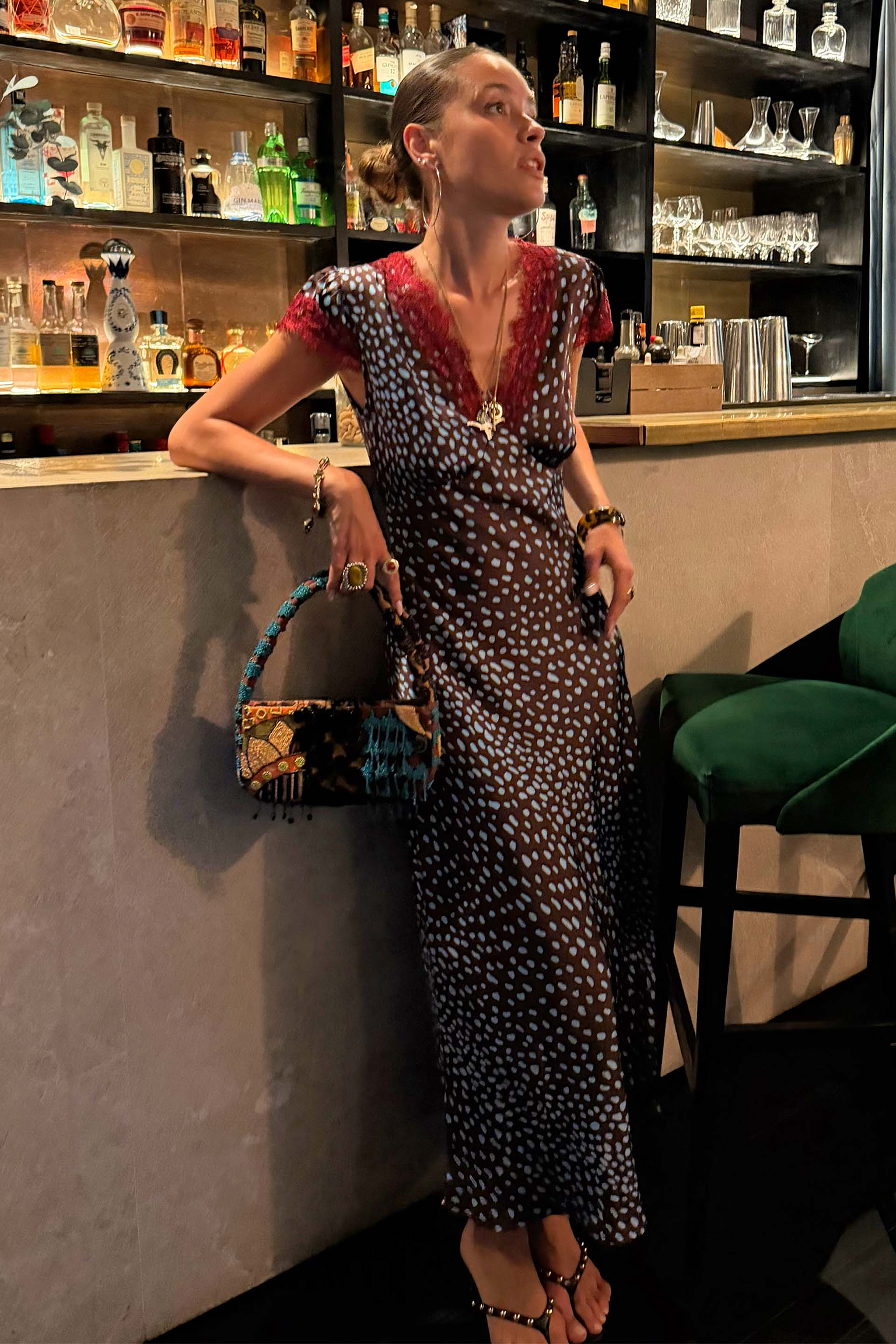 Model is 5ft5” and wears UK size 10/ US 6