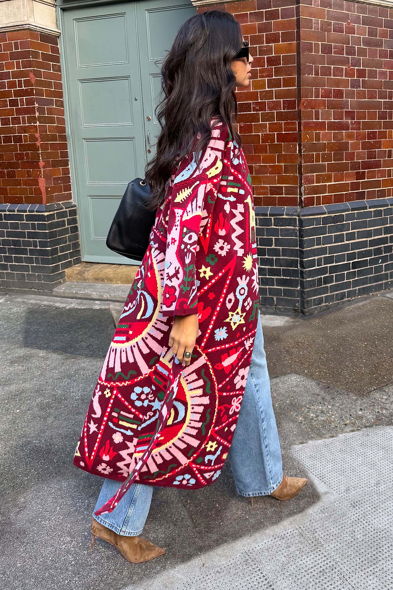 Model is 5ft7” and wears size M