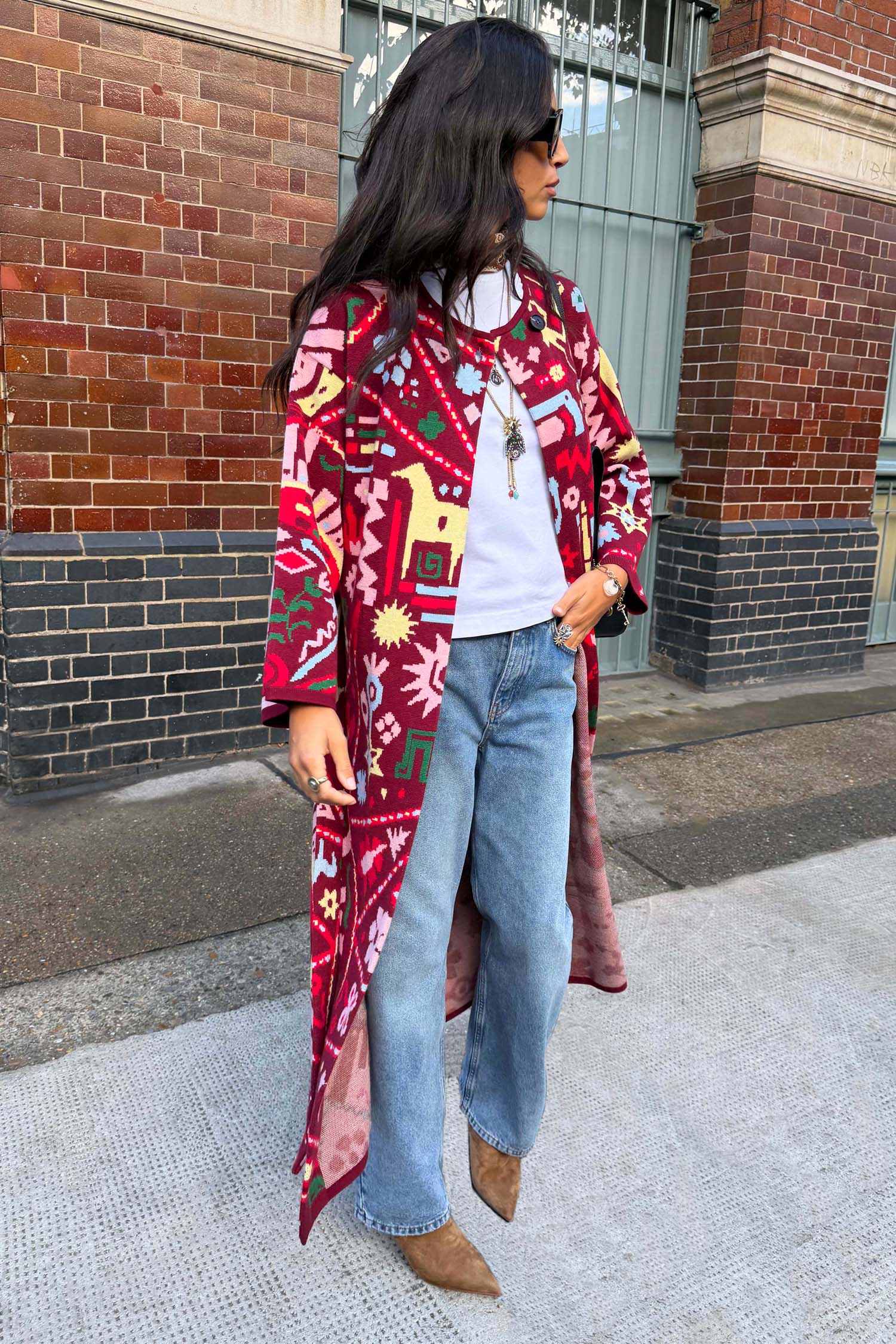 Model is 5ft7” and wears size M