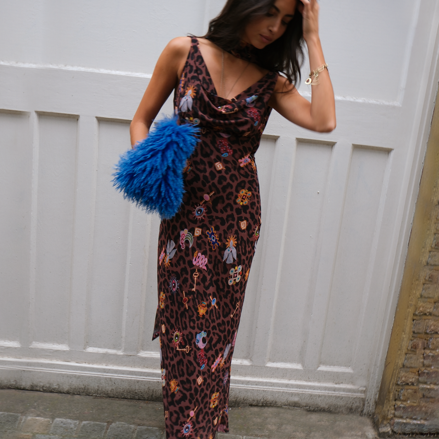 Leopard Charms Sophie Dress