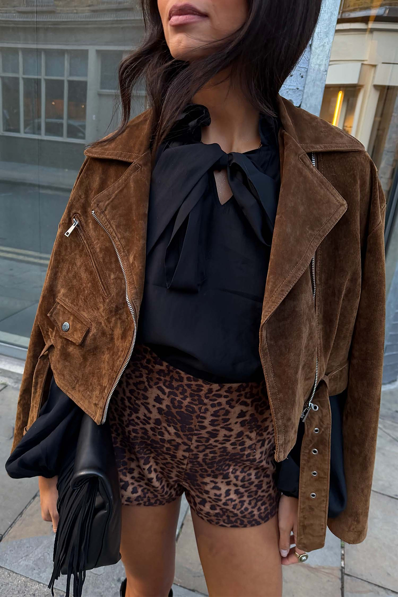 Leopard Hot Pants