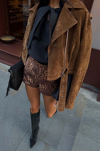 Leopard Hot Pants