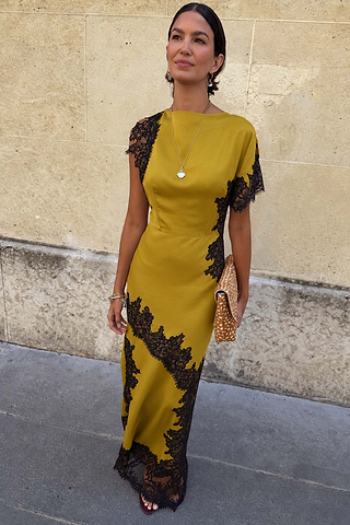 Model is 5ft7” and wears UK size 10/ US 6