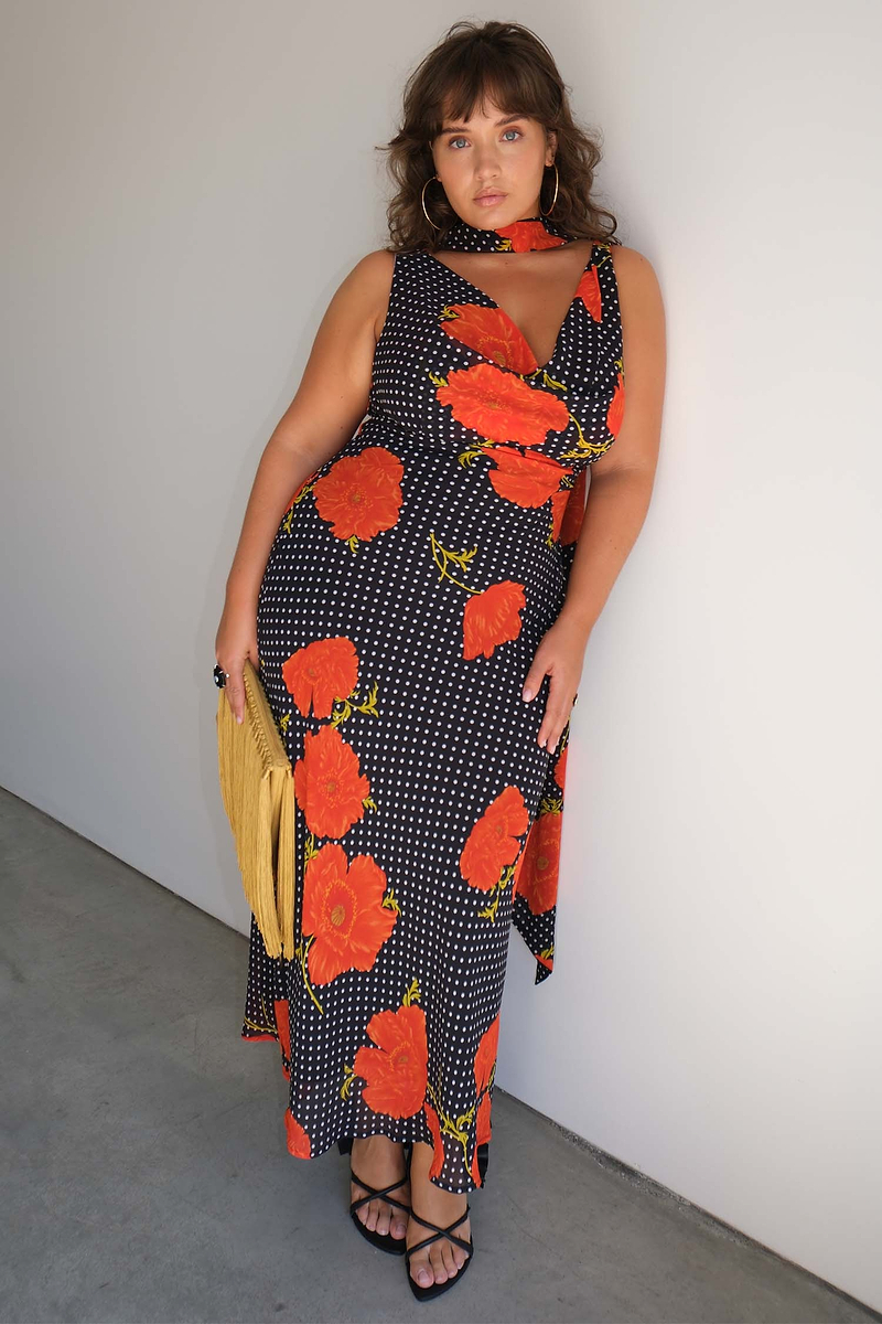 Black Poppy Sophie Dress
