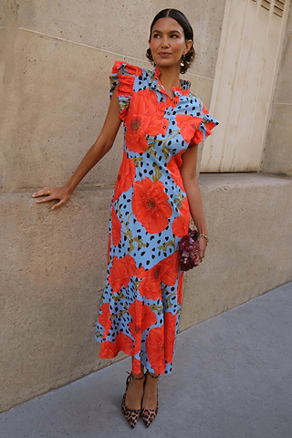 Model is 5ft7” and wears UK size 10/ US 6