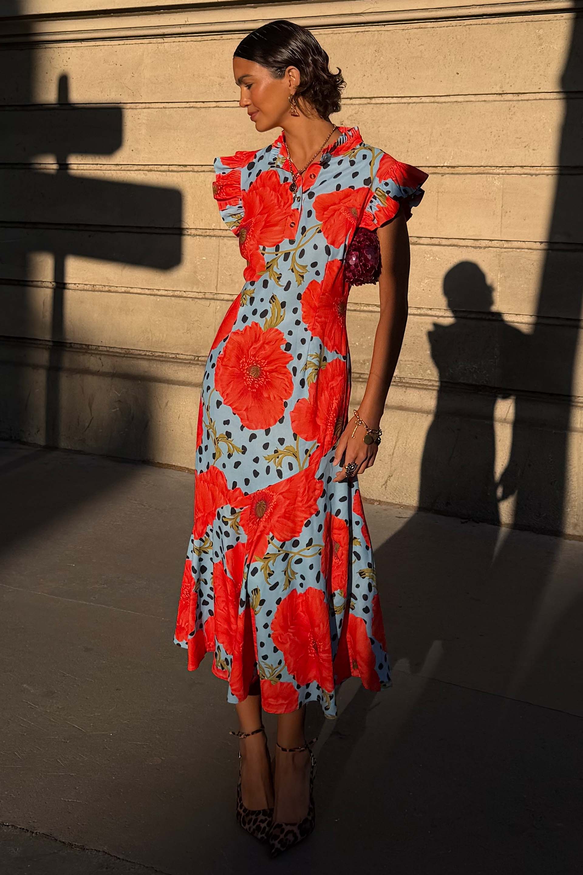 Model is 5ft7” and wears UK size 10/ US 6