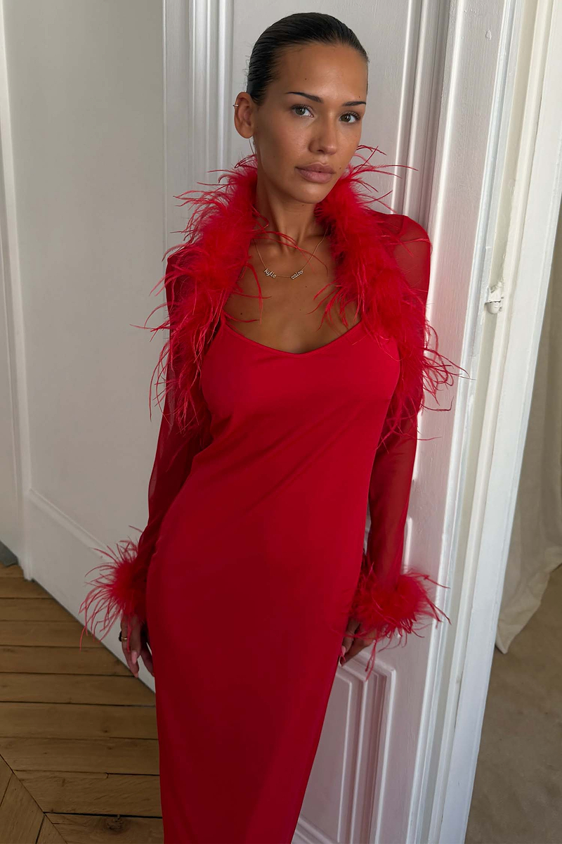 Model is 5ft4” and wears UK size 8/ US 4