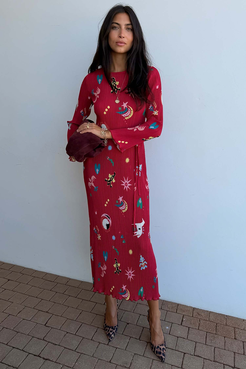 Red Dusk Gaia Dress