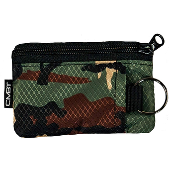 Double Zip Pocket Ripstop Wallet