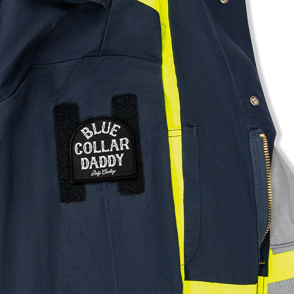 Blue Collar Daddy Velcro Patch - DIRTY COWBOY MFG