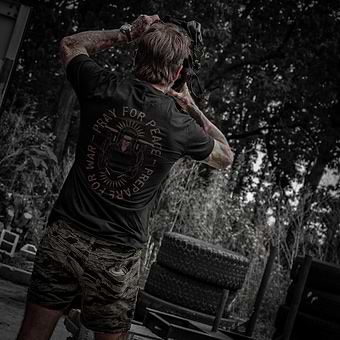 Pray For Peace. Prepare For War. Men's T-Shirt