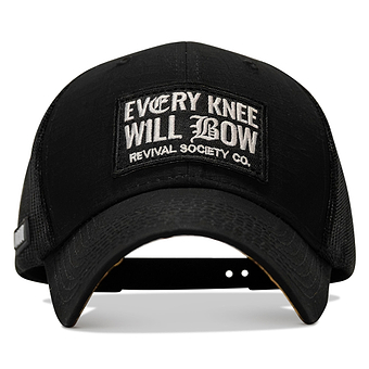 Every Knee Will Bow Patch Original Ripstop Snapback Hat