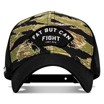 Fat But Can Fight Patch Original Ripstop Snapback Hat