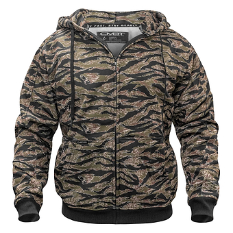 Men's Zip Up Fleece Lined Hoodie 2.0