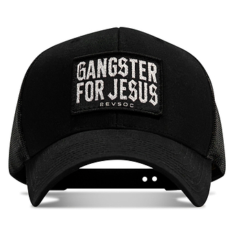 Gangster For Jesus Patch Snapback Hat