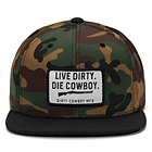 BLACK / WOODLAND BDU CAMO