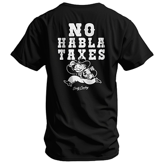 No Habla Taxes Men's T-Shirt