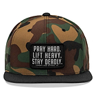 WOODLAND BDU CAMO / BLACK
