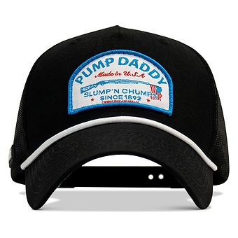 Pump Daddy Slump'n Chumps USA Patch Classic 5 Panel Ripstop Rope Snapback Hat