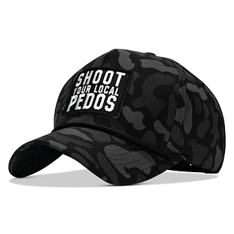 Shoot Your Local Pedos 5 Pannel Rope Snapback Hat