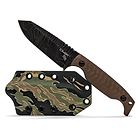 TIGER STRIPE FDE DROP-POINT