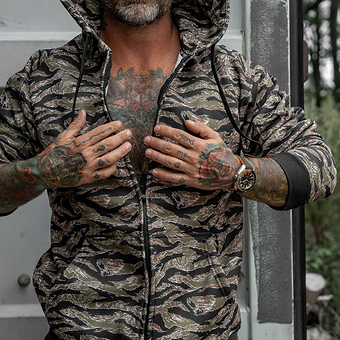 Men's Zip Up Fleece Lined Hoodie 2.0