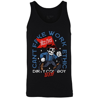 Can't Fake Work Ethic Men's Tank Top