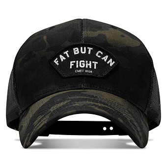 Fat But Can Fight Patch Snapback Hat
