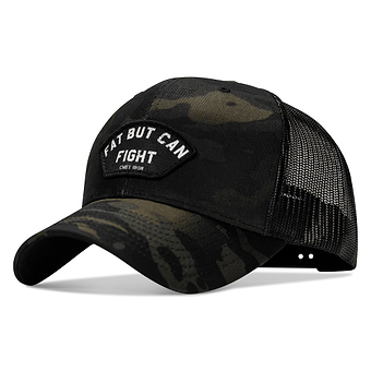 Fat But Can Fight Patch Snapback Hat