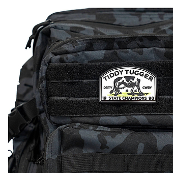 State Champions Tiddy Tugger PVC Velcro Patch