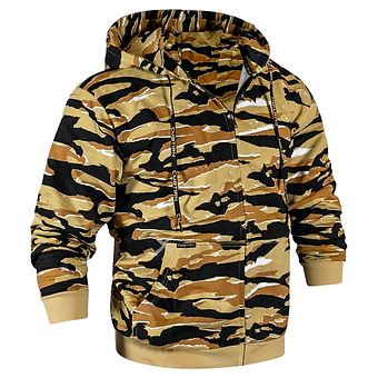 Men's Fleece Lined Zip Up Hoodie