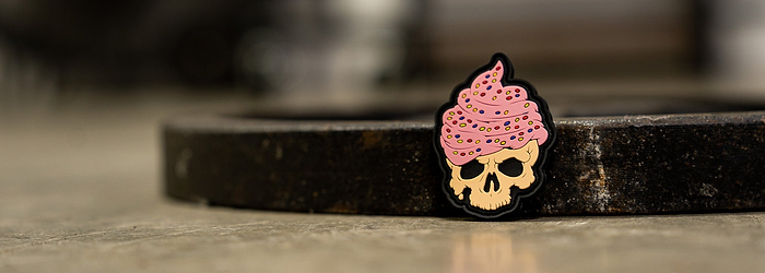 PVC patch by Combat Iron Apparel