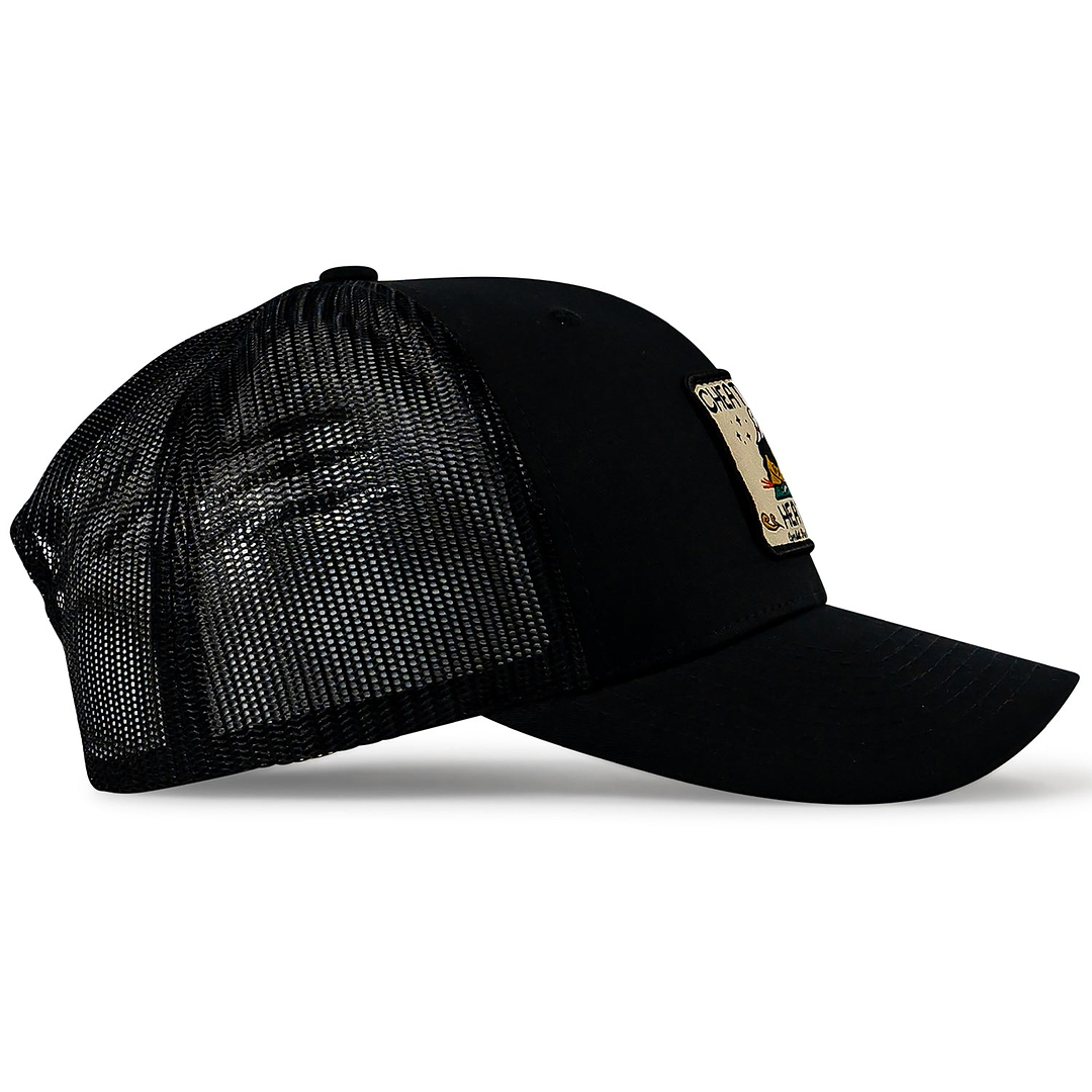 Cheaters Get Heaters Western Cowboy Patch SnapBack - Combat Iron Apparel Co.