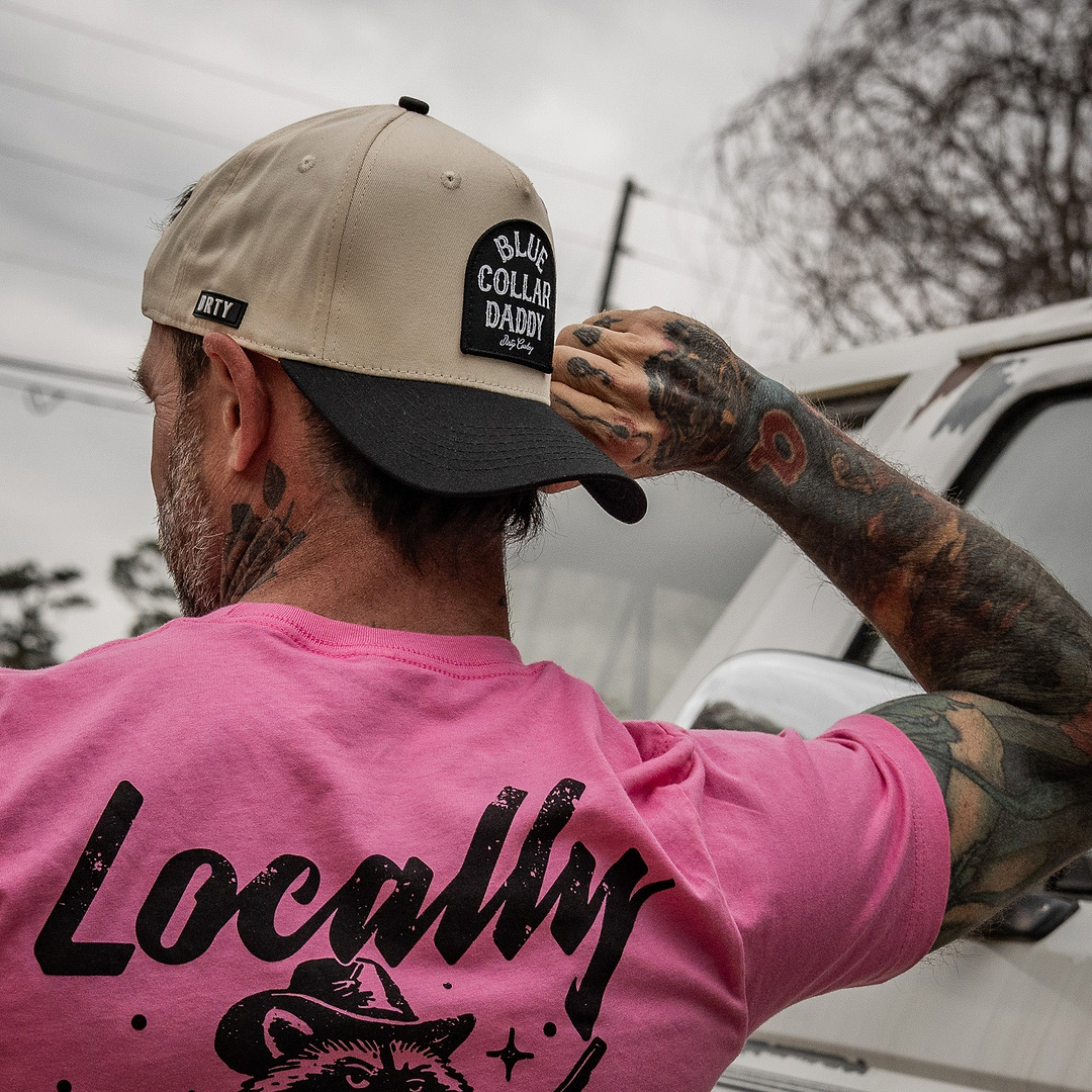 Blue Collar Daddy Patch 5 Panel Hat
