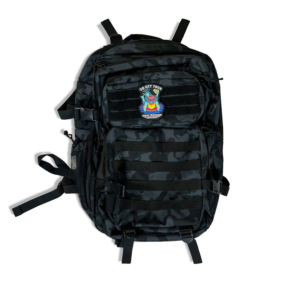 Go Get Your Own Freedom PVC Patch - Combat Iron Apparel Co.