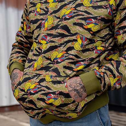 Men's Cold Weather Fleece Pull Over - Combat Iron Apparel Co.