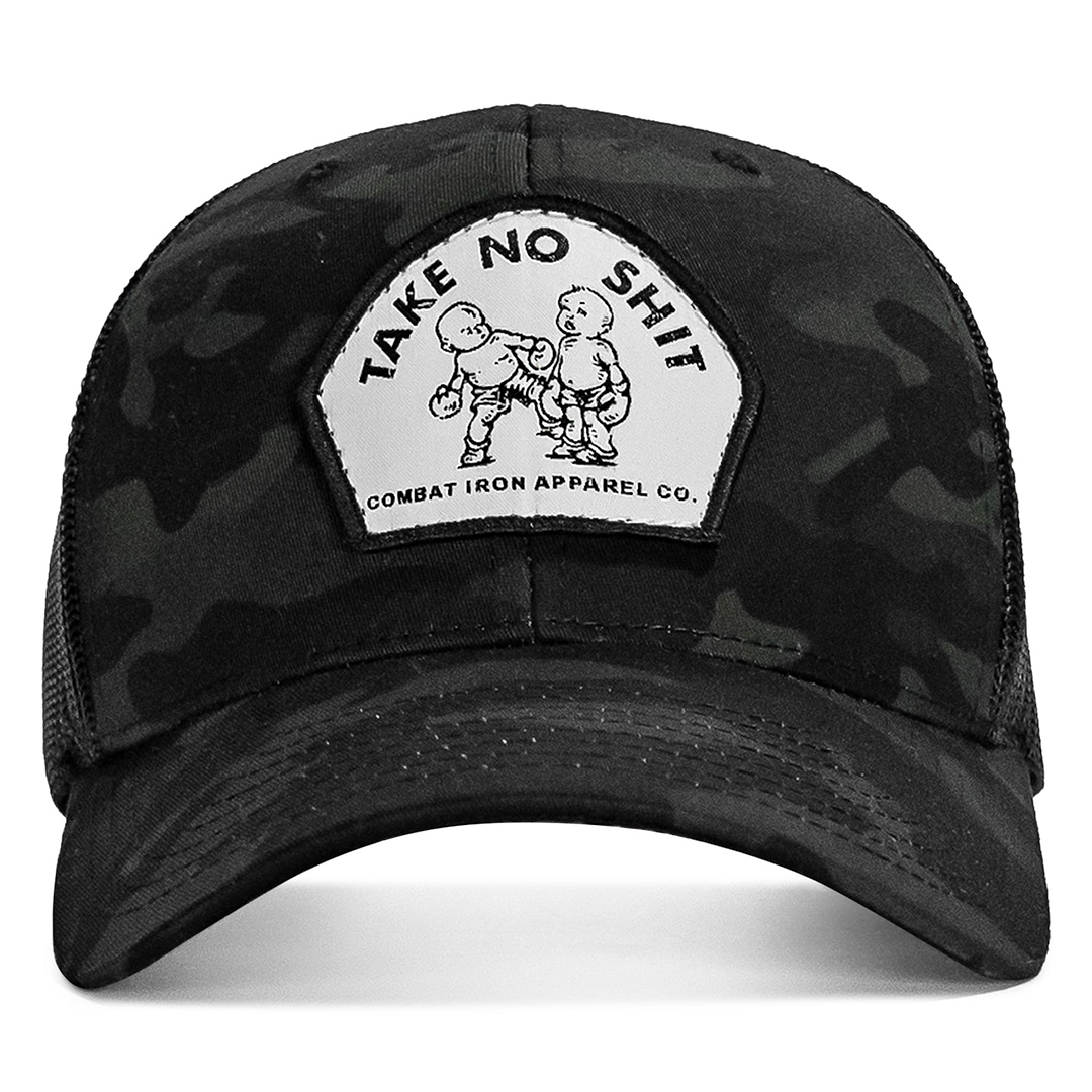 Take No Shit Patch SnapBack - Combat Iron Apparel Co.