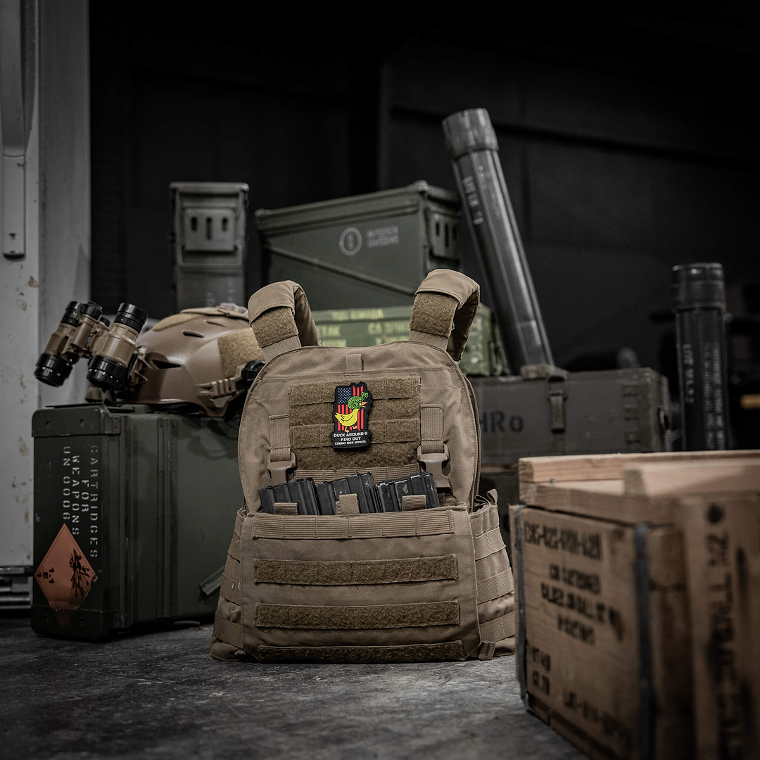 Duck Around & Find Out DAFO Tactiduck PVC Patch - Combat Iron Apparel Co.
