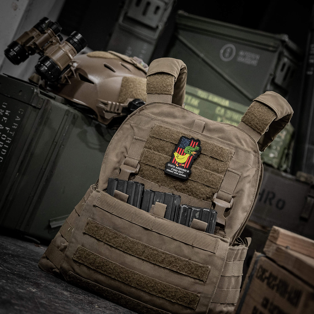 Duck Around & Find Out DAFO Tactiduck PVC Patch - Combat Iron Apparel Co.