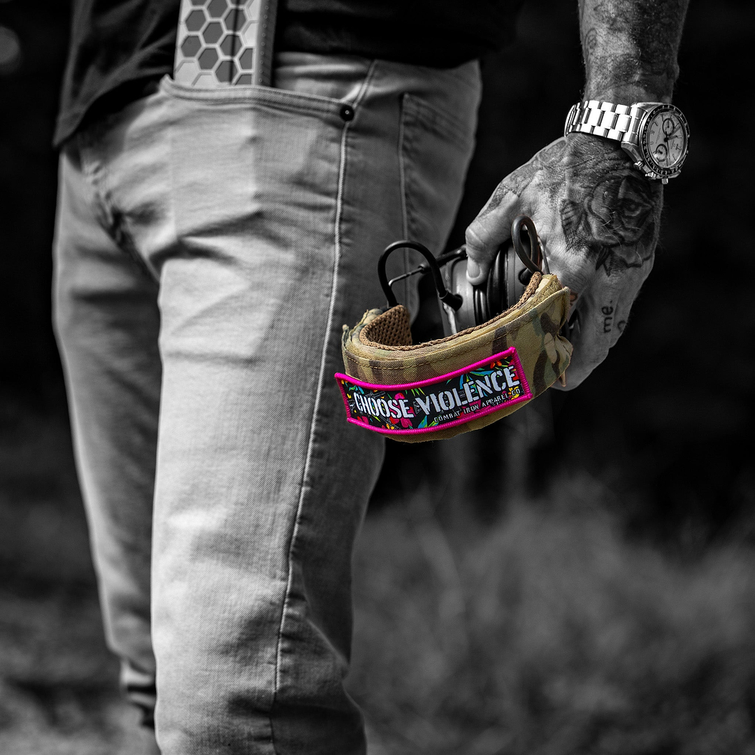 Choose Violence Velcro Patch - Combat Iron Apparel Co.