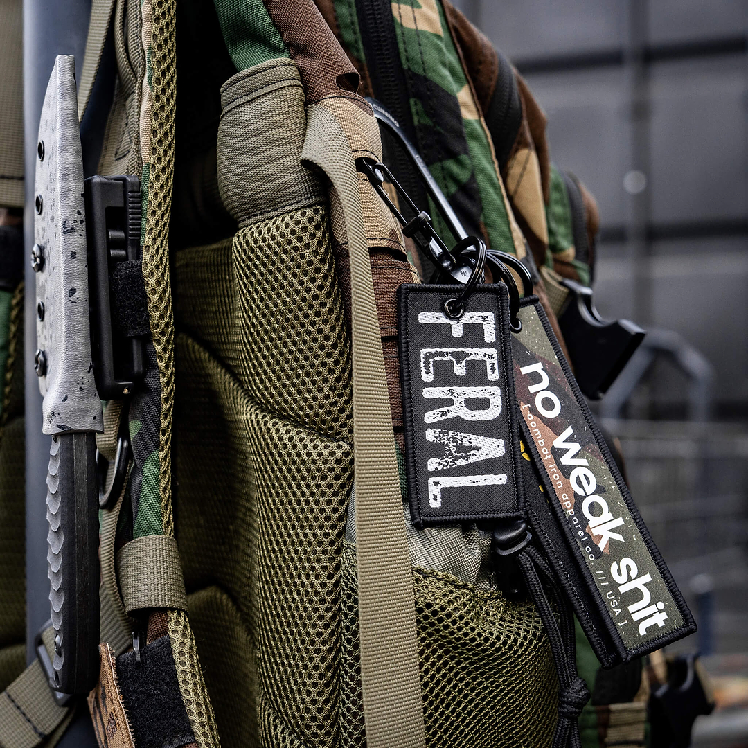 Feral Keychain - Combat Iron Apparel Co.