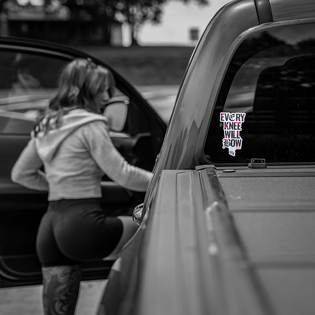 Every Knee Will Bow Decal