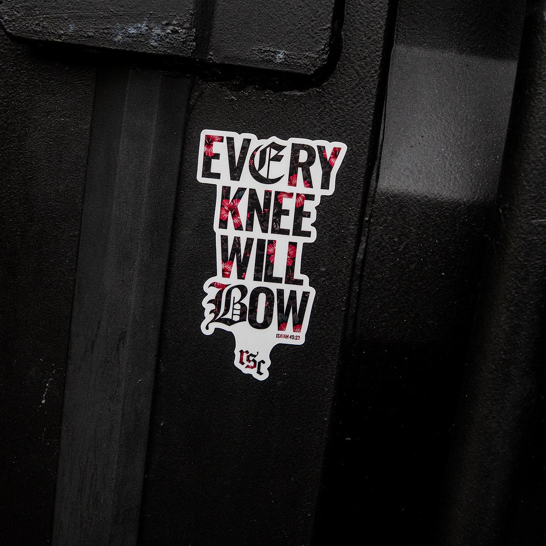Every Knee Will Bow Decal