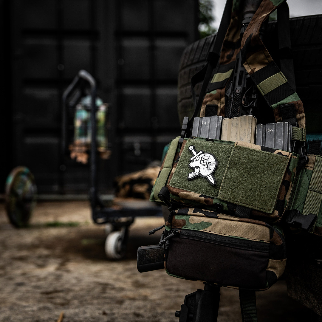 Revival RSC Skull PVC Patch